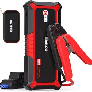 GOOLOO GP4000 4000A Peak Car Battery Jump Starter, Portable Battery Booster