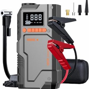 Jump Starter with Air Compressor, 5000A Battery Jumper Starter Portable